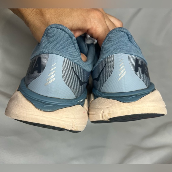 HOKA One One W AHARI 5 Women's Running Shoes White/Blue/Pink Size 6.5B - Picture 4 of 8